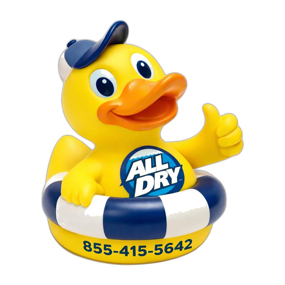 AllDry event giveaway rubber duck